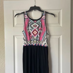 Geometric Maxi Dress size M